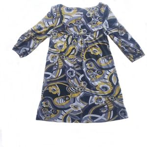 60s Style Print Dress